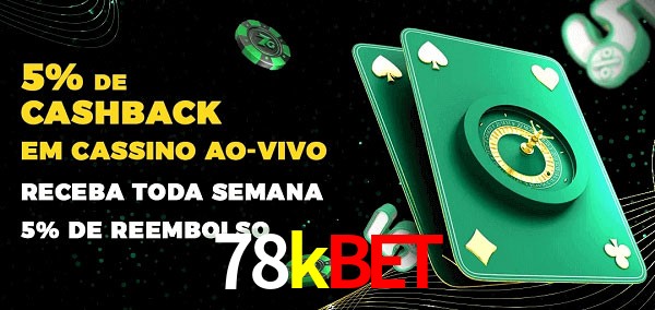 Promoções do cassino ao Vivo 78kbet